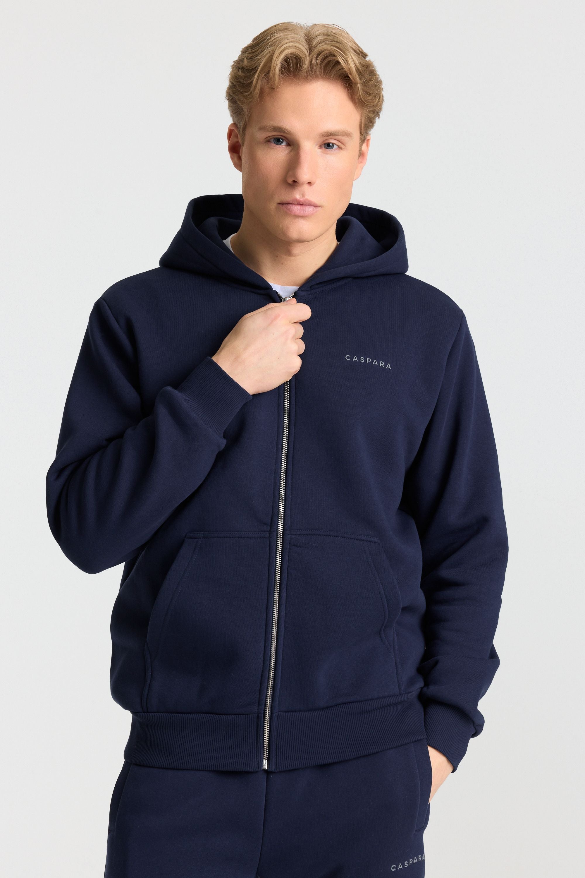 M. Cosmo Zip Hoodie - Navy